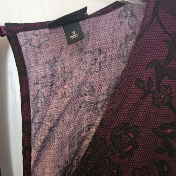 Elegant Burgundy Jumpsuit - Picture 3 of 5